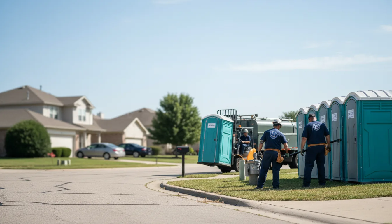Porta Potty Rental in Cutler, OH near me